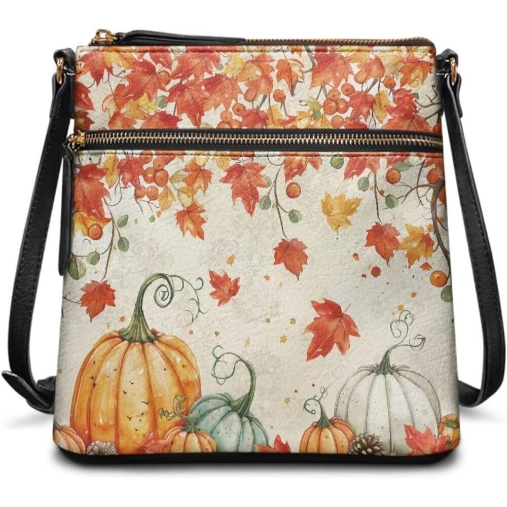 Leather Crossbody Bag for Women Large Cell Phone Purse Adjustable Strap